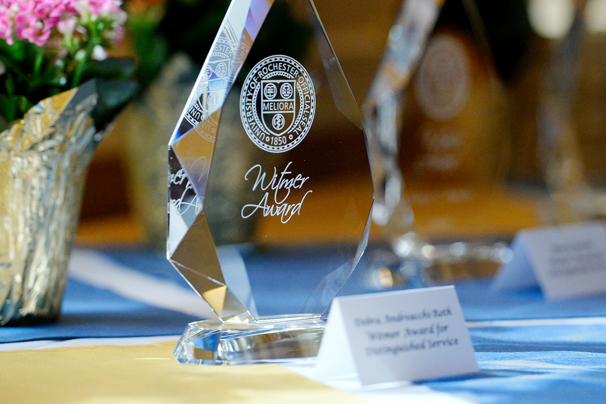 Witmer award trophy