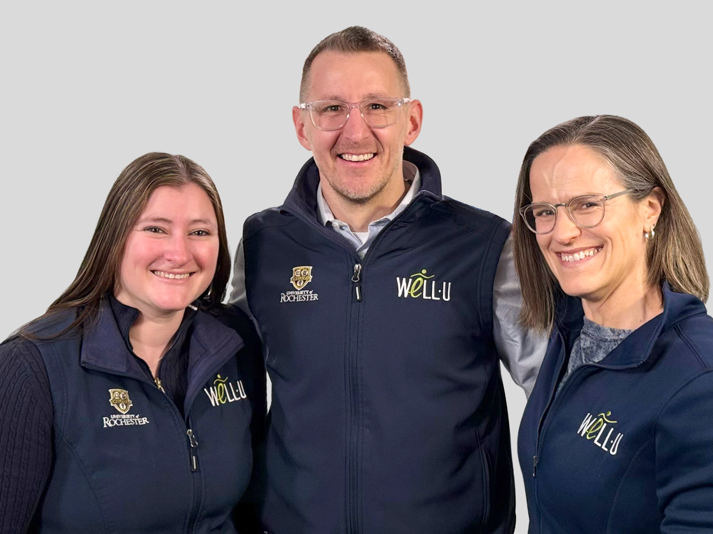 The Well-U team, from left to right: Danielle Hall, Ryan McLean, and Cynthia Henwood.