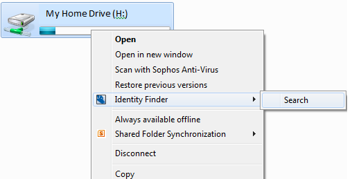 Home Drive Search
