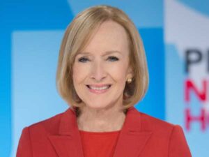 Journalist Judy Woodruff