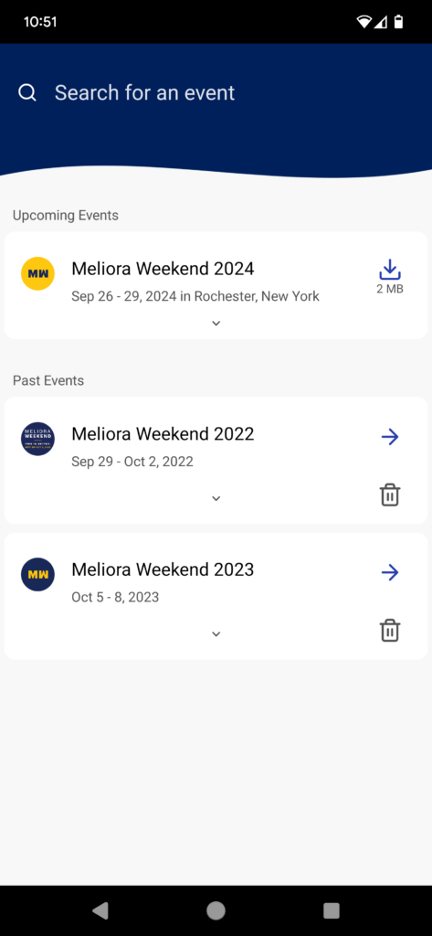 Meliora Weekend 2024 search window