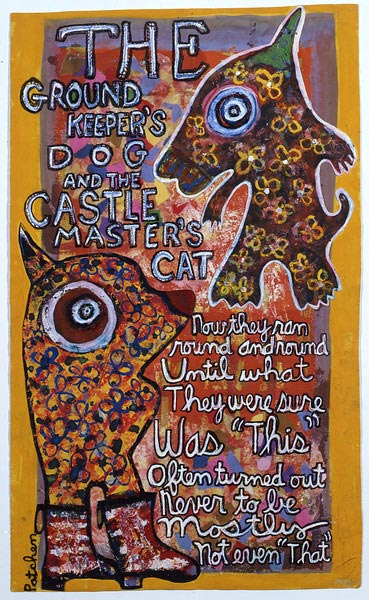 painted book cover