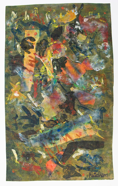 painted book cover