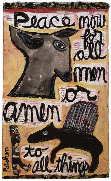 painted book cover