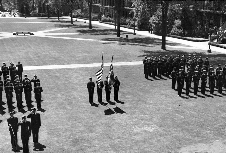 949 photo of Navy ROTC midshipmen