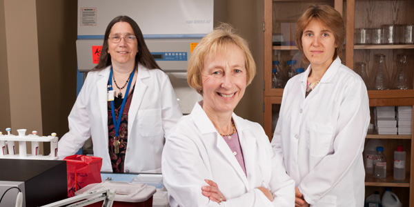Feature image three nurses in a lab