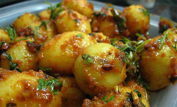 Feature image spiced potatoes