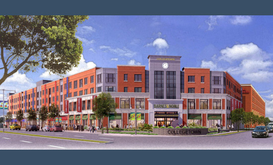Feature image College Town rendering