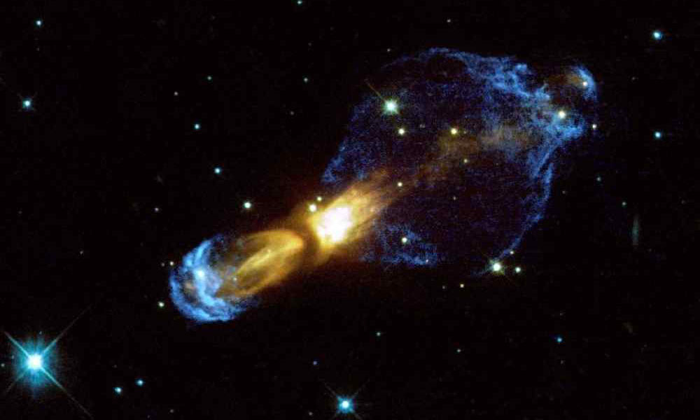 Feature image Hubble telescope image of the rotten egg nebula