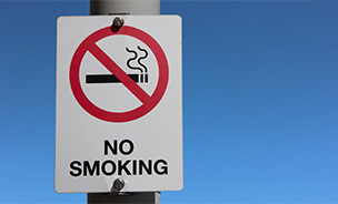 Feature image no smoking sign