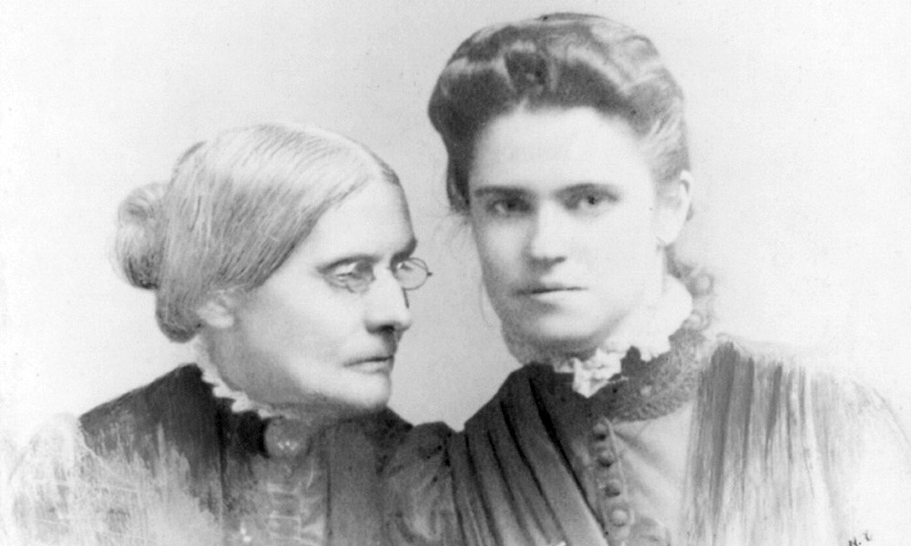 Feature image Rachel Foster Avery and Susan Brownell Anthony