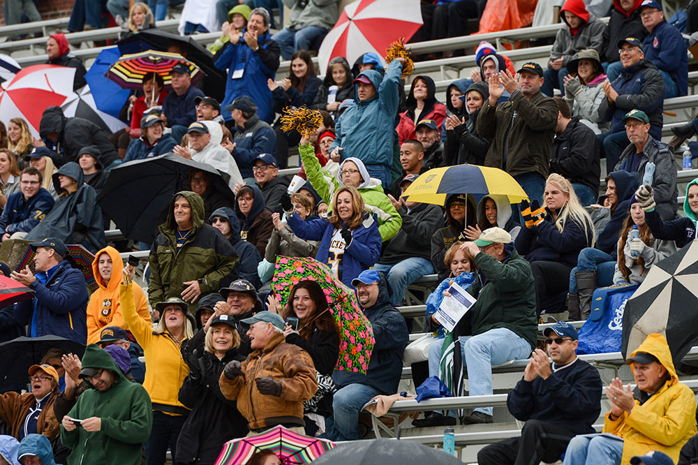 fans at Fauver