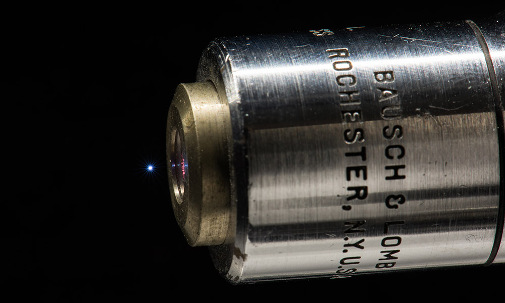 Microplasma created by focusing a laser emits visible light and terahertz radiation.