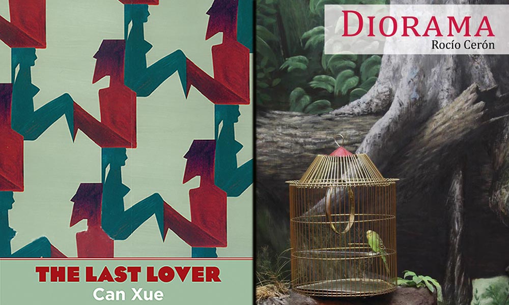 Feature image book covers for The Last Lover and Diorama