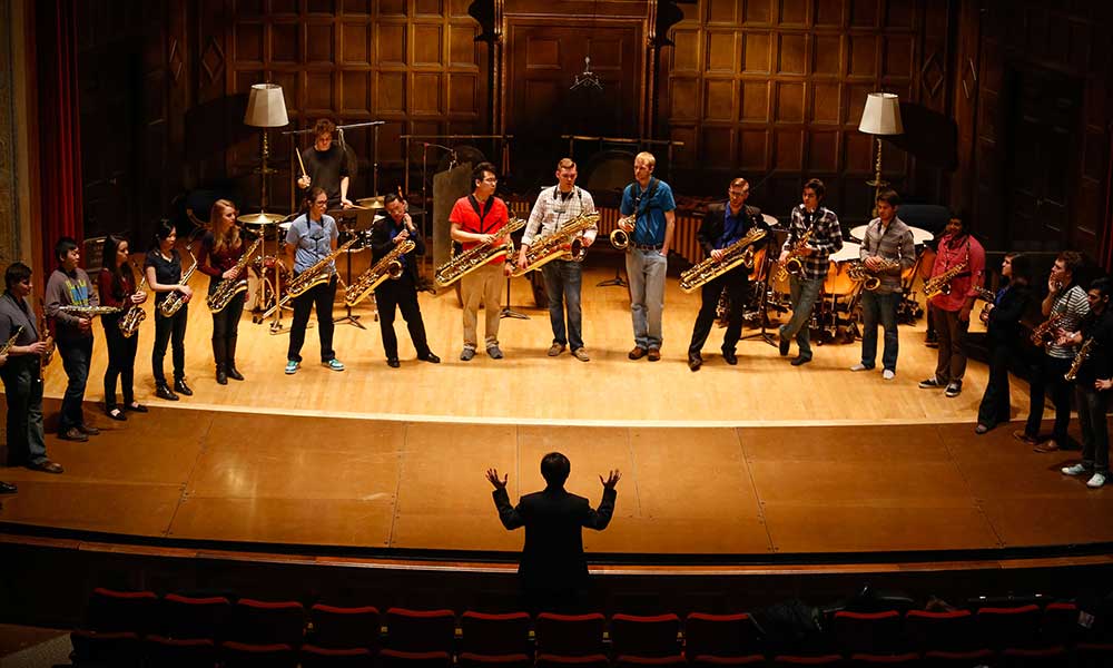 Eastman professor's studio a 'saxophone heaven' News Center