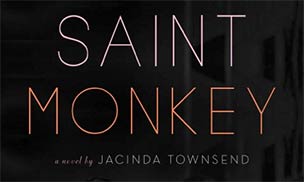 Feature image book cover for Saint Monkey