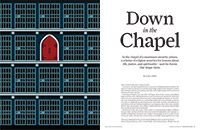 Down in the Chapel Read an excerpt from Dubler's 2013 book, an ethnography of the historic Graterford Prison near Philadelphia.