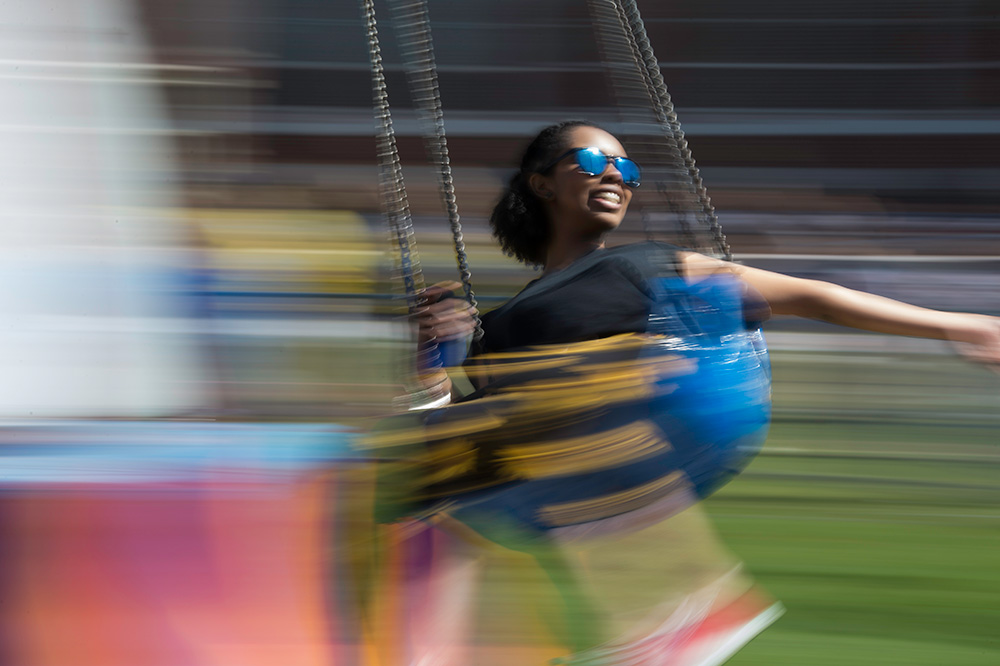 Feature image student on carnival ride