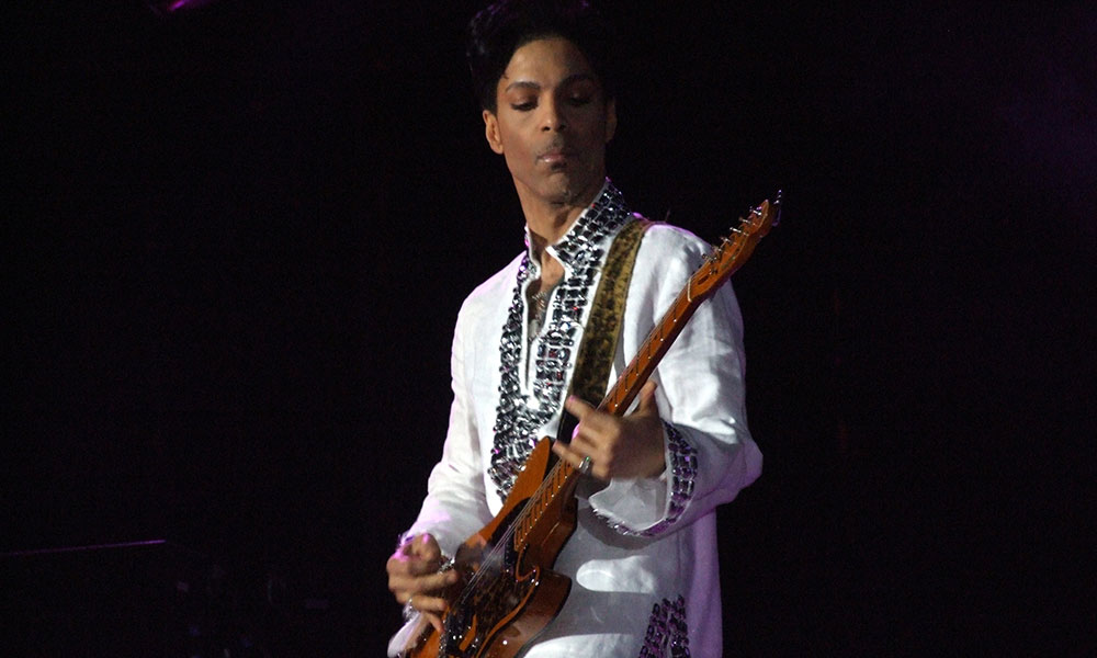 Feature image Prince performing