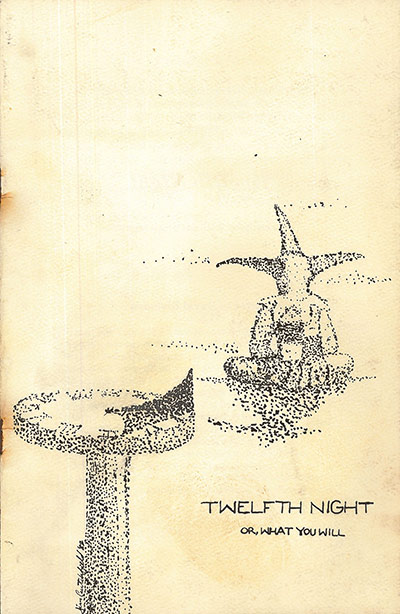 Twelfth Night program cover
