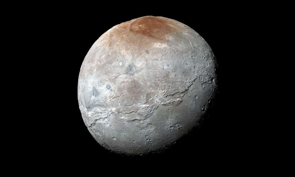 Feature image Photo of Pluto' s moon Charon