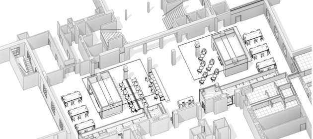artist rendering of Evans Lam Square