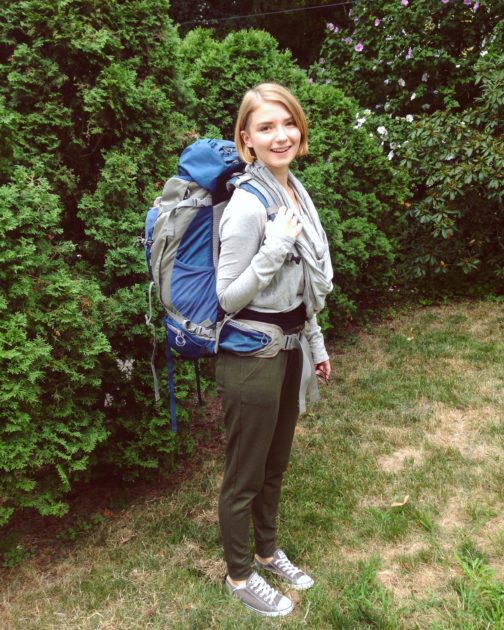 Daria Lynch ’18 spent the majority of her research time at libraries in Berlin, Germany (top photo), but was also able to access several archives in Colon. (Photo courtesy of Daria Lynch)