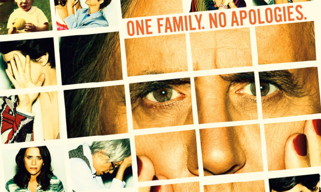 Transparent publicity poster