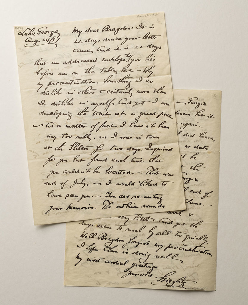 image of handwritten letter