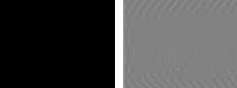 animated illustration of circular waves collapsing into a needle-thin beam