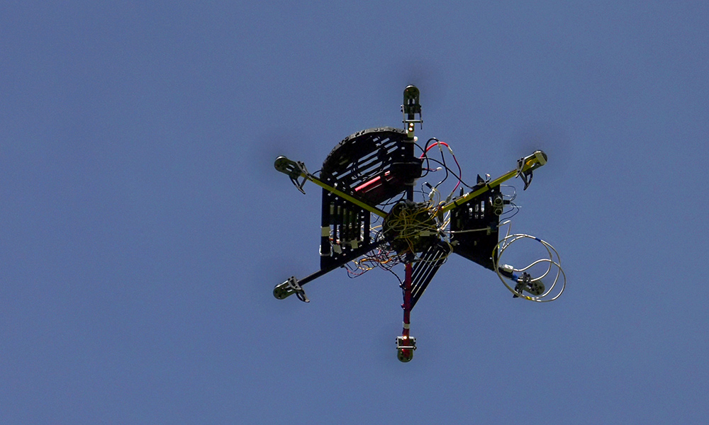 Feature image drone copter in flight