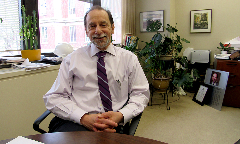 Feature image Richard Feldman in his office
