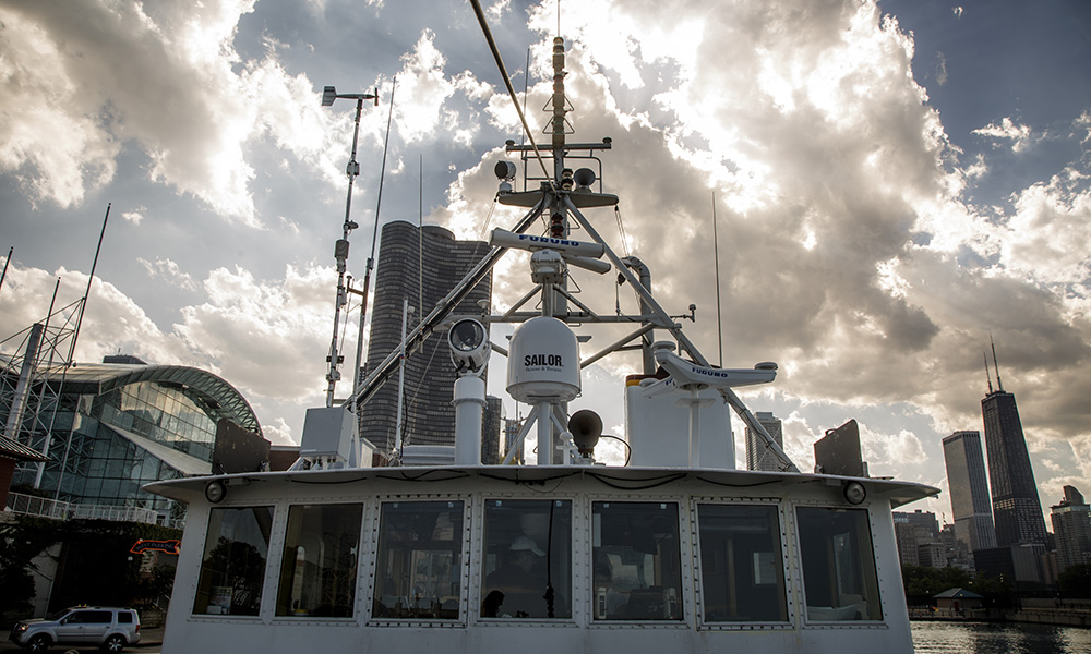 Feature image close-up of ship docked at pier