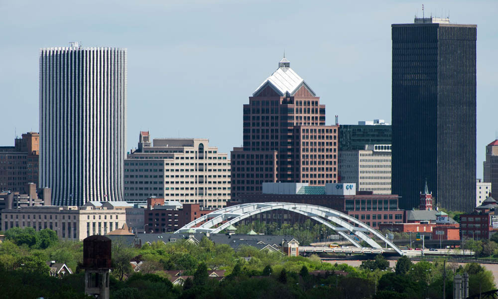 Feature image Downtown Rochester skyline