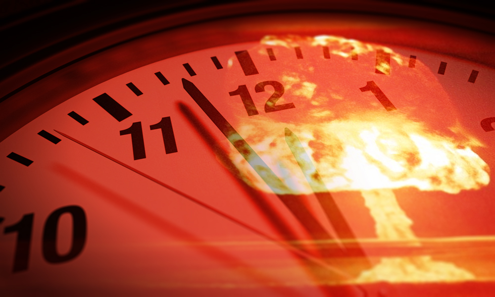 atomic scientists doomsday clock atomic scientists doomsday clock