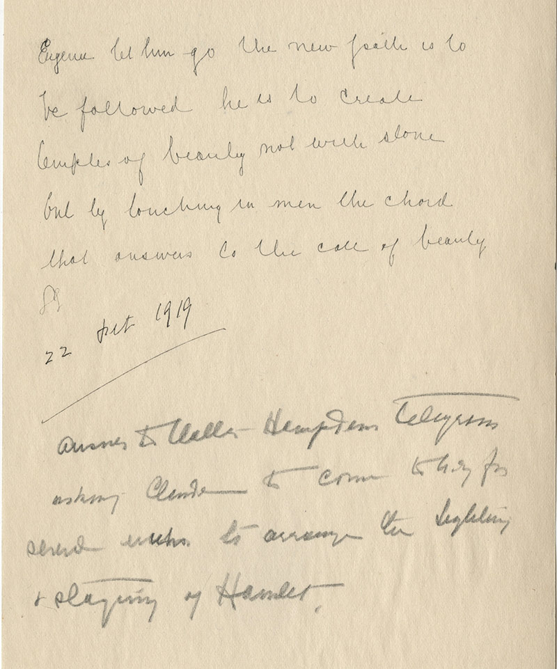 handwritten latter