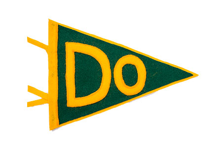 getting into dream college pennant reads GO