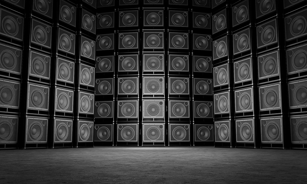 Feature image wall of speakers