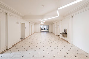 detail from ornate hallway