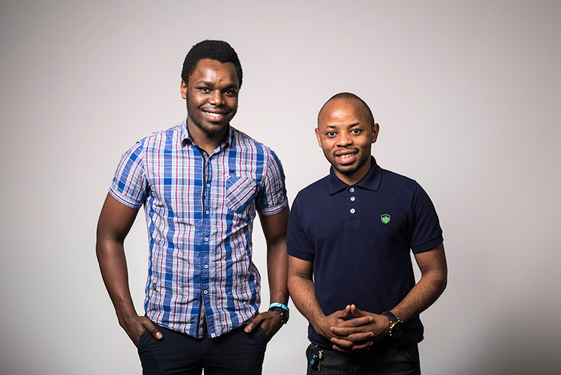 Philemon Rono ’21, and Bienfait Mugenza ’21