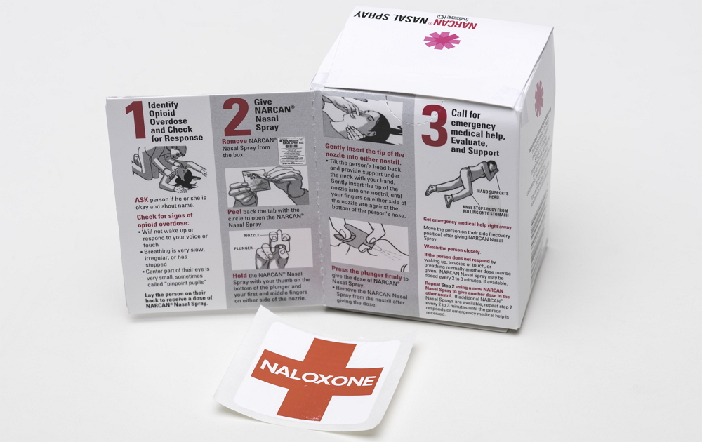 Feature image Narcan (Naloxone) kit in AED cabinets