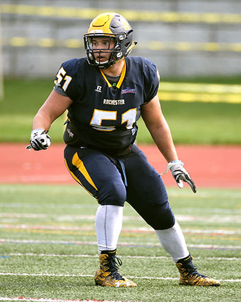 University of Rochester football player