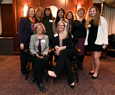 group portrait of Commission on Women and Gender Equity in Academia