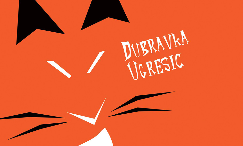 Feature image detail from the book cover of Dubravka Ugresic's Fox.