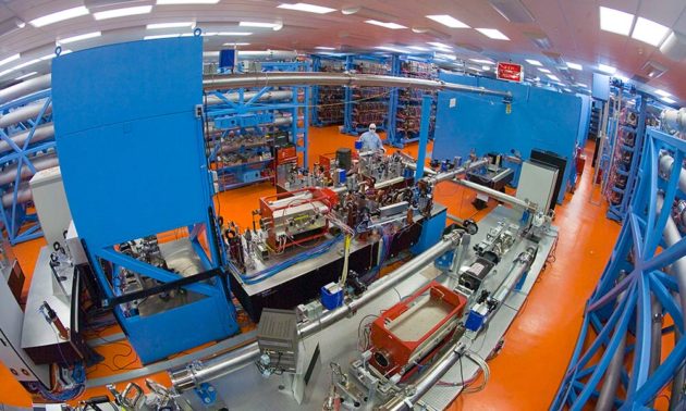 inside of laser lab.