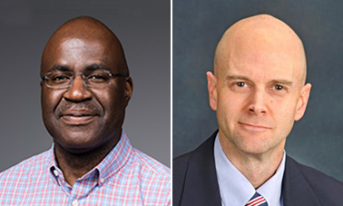 image of AIMBE fellows: Marvin Doyley and Benjamin Miller