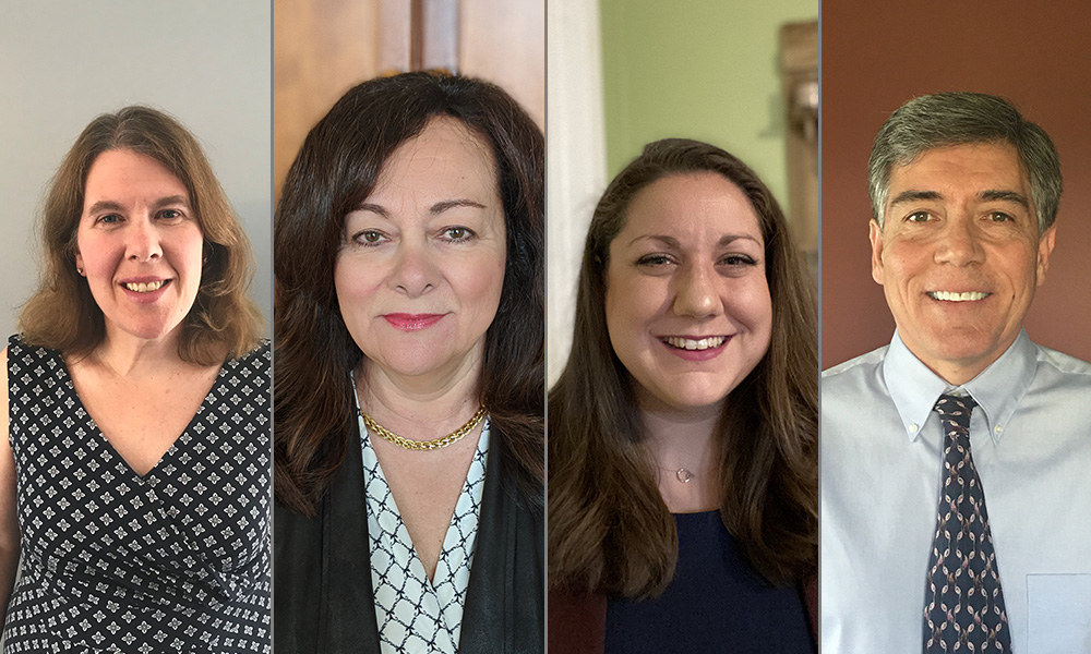 Feature image four portraits of teachers.