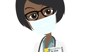 image of dr. chat bot avatar
