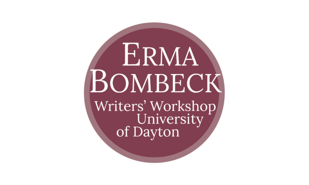 Feature image Logo for Erma Bombeck Writers' Workshop University of Dayton.