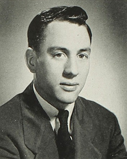 yearbook photo of Lester Shade.